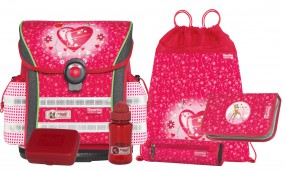 McNeill Ergo Light 912 Schulranzen Set Hearts 6tlg